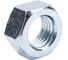 Гайки МТК DIN 934 шестигранные оцинк. 1 кг (примерно 19 шт) М20 546000022 3