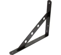 Кронштейн Металлист усиленный, 150х125 мм, пол. коричневый, 10 шт. 0000000001455