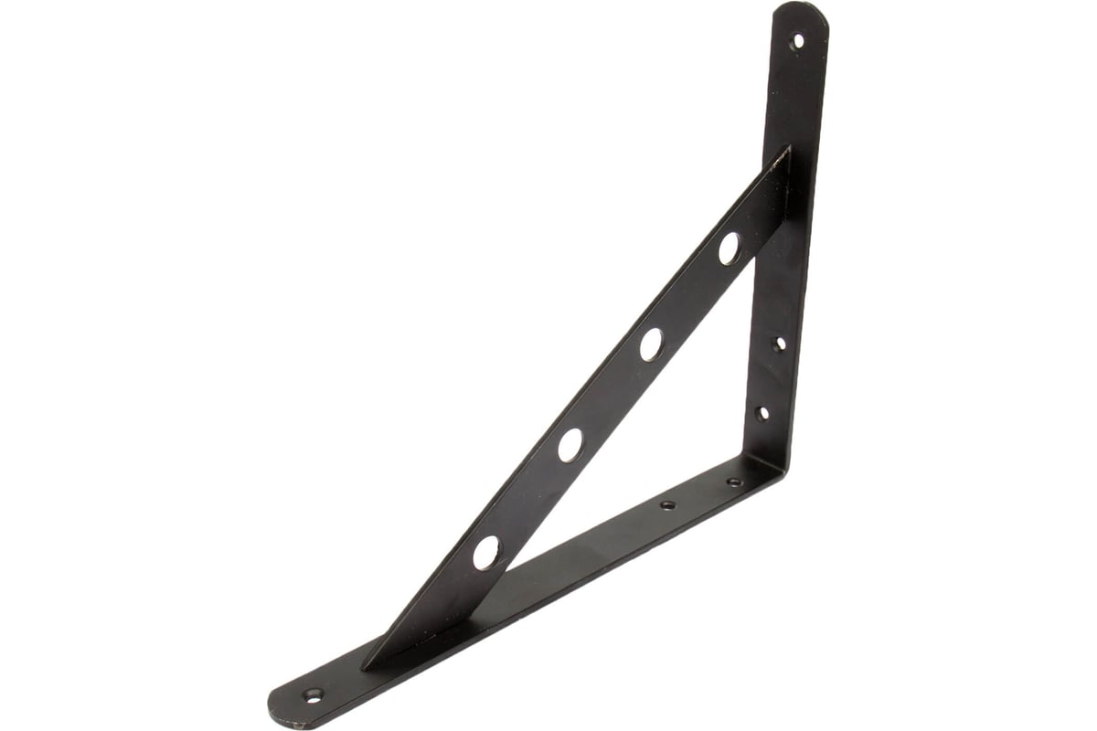 Кронштейн Металлист усиленный, 300х225 мм, пол. коричневый, 10 шт ...