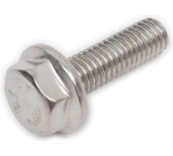 Болт с фланцем Insparion DIN 6921, А2 нержавеющий, М6x20, рифленый (2 шт) С1-00001956
