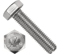 Болт с шестигранной головкой, полная резьба Insparion DIN 933 А2 M8x16 (5 шт) С1-00001945