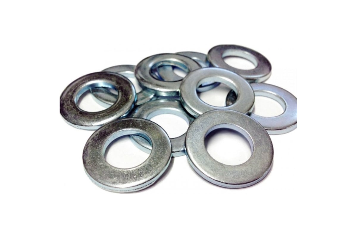 Плоская шайба Insparion DIN125, М8, оцинкованная (10 шт) С1-00001967 ...