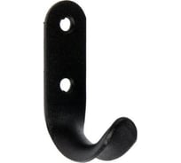 Крючок-вешалка Металлист № 7 пол. черный, 300 шт. 0000000001964