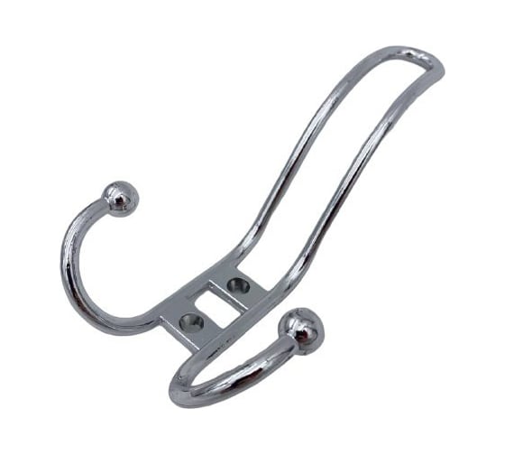 Крючок-вешалка Металлист №12 хром глянец, 30 шт. 0000000002229 1