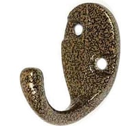 Крючок-вешалка Металлист №22 пол. бронза, 100 шт. 0000000000785