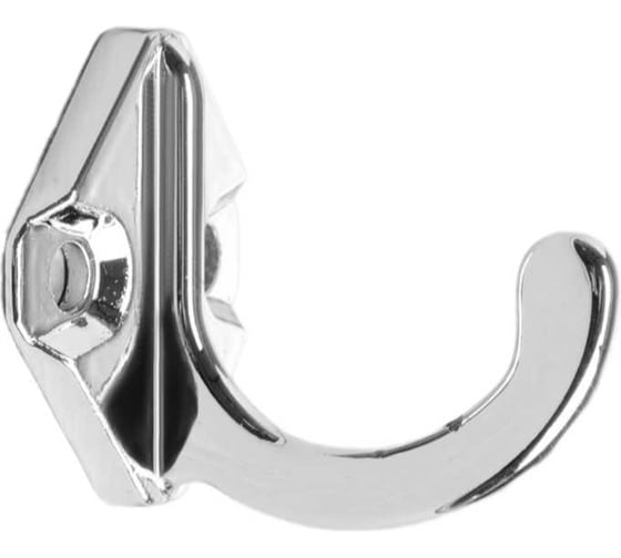 Крючок-вешалка Металлист №25 хром эффект, 100 шт. 0000000000267 1