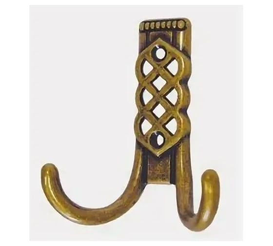 Крючок-вешалка Металлист №30 золото, 30 шт. 0000000002284 1