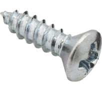 Саморезы c полупотайной головкой Element 3,5x13 белый цинк 20 шт 011050