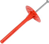 Дюбель КРЕП-КОМП Гриб IZM с металл. гвоздём 10х 120 мм 1000шт гм120тк