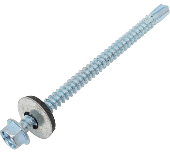 Саморез для крепления кровли STEELREX сверло, цинк 5.5x76, 100 шт. 0119055076B100010008