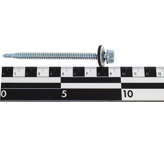 Саморез для крепления кровли STEELREX сверло, цинк 6.3x90, 70 шт. 0119063090B100007008