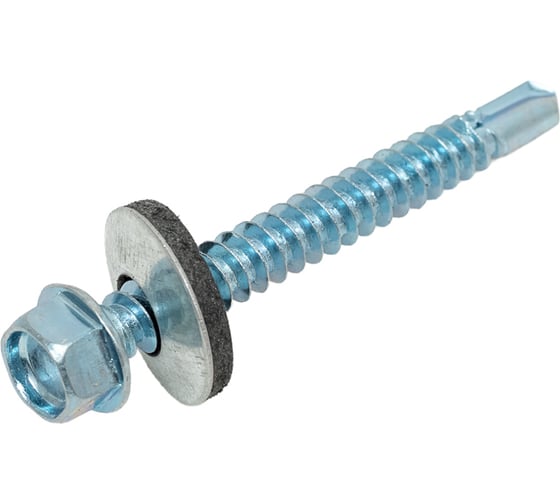 Саморез для крепления кровли STEELREX сверло, цинк 5.5x51, 200 шт. 0119055051B100020008