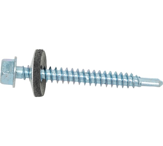 Саморез для крепления кровли STEELREX сверло, цинк 5.5x51, 200 шт. 0119055051B100020008
