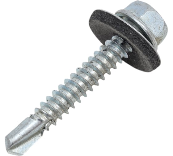 Саморез для крепления кровли STEELREX сверло, цинк 6.3x38, 200 шт. 0119063038B100020008 1