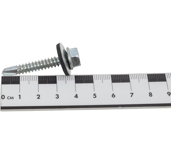 Саморез для крепления кровли STEELREX сверло, цинк 6.3x38, 200 шт. 0119063038B100020008