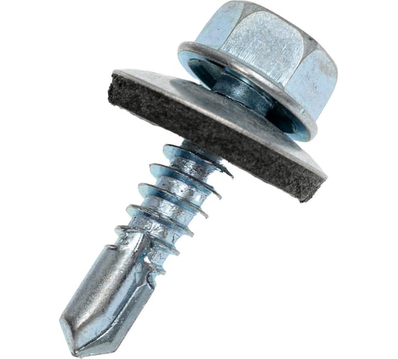Саморез для крепления кровли STEELREX сверло, цинк 6.3x25, 250 шт. 0119063025B100025008