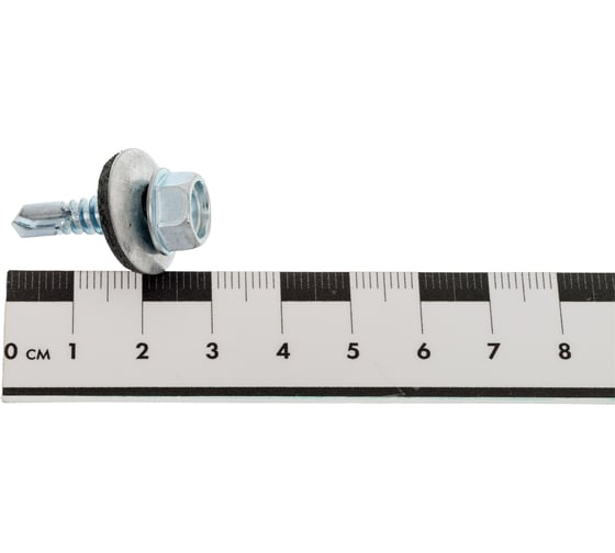 Саморез для крепления кровли STEELREX сверло, цинк 6.3x25, 250 шт. 0119063025B100025008