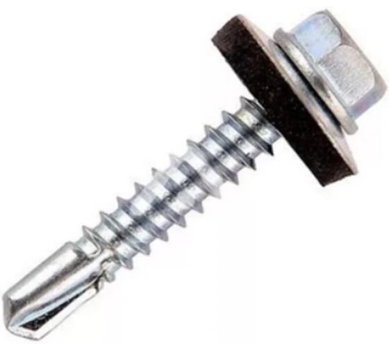 Саморез для крепления кровли STEELREX сверло, цинк 6.3x25, 250 шт. 0119063025B100025008