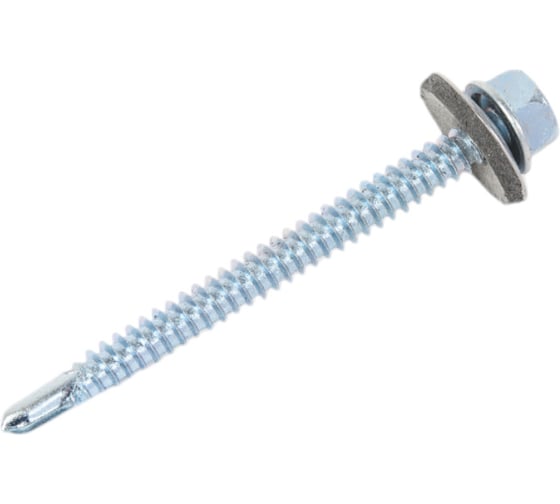 Саморез для крепления кровли STEELREX сверло, цинк 6.3x70, 100 шт. 0119063070B100010008