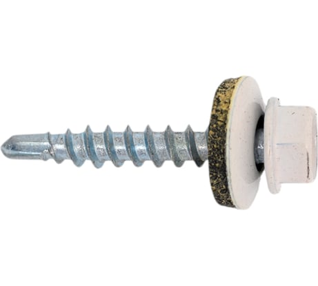 Саморез для крепления кровли STEELREX RAL9003 4.8x29, 70 шт. 0140048029B4000070329003