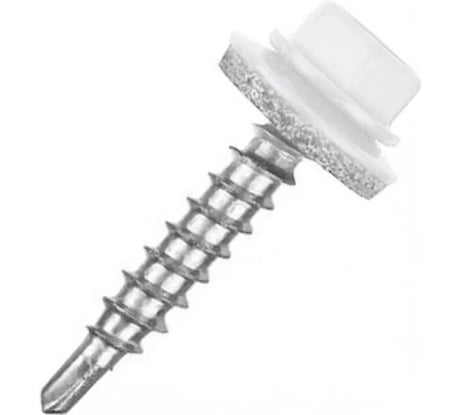 Саморез для крепления кровли STEELREX RAL9003 4.8x29, 70 шт. 0140048029B4000070329003