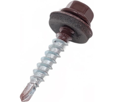 Саморез для крепления кровли STEELREX RAL8017 4.8x29, 70 шт. 0140048029B4000070328017