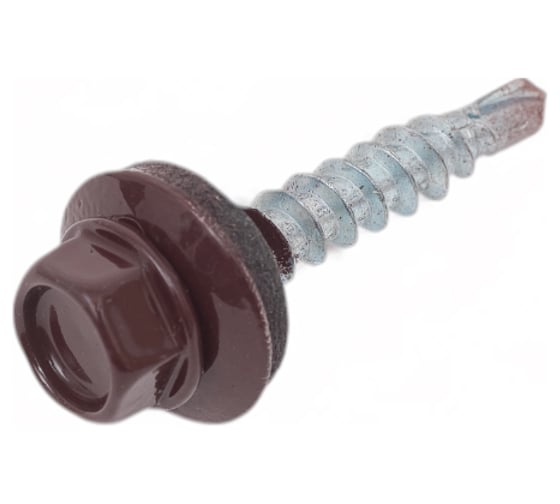Саморез для крепления кровли STEELREX RAL8017 4.8x29, 70 шт. 0140048029B4000070328017