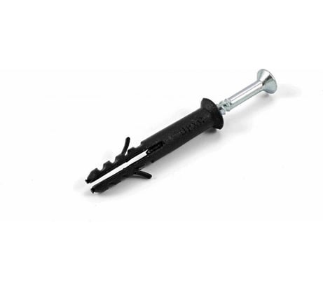 Дюбель-гвоздь потайной ООО "Тэмпо-Метиз" черный УС 6x40, цинк 200 шт 421853