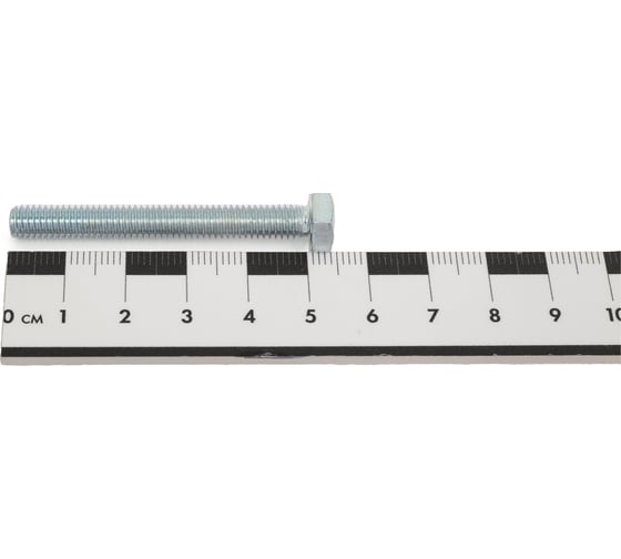Шестигранный болт Система КМ М6x50 мм DIN 933, упаковка 50 шт. LO12845 BT6-50
