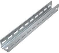 Швеллер Система КМ 50x50x2,5 L400 мм, тройная перфорация, LO2885 P50-50-2.5-400 3P