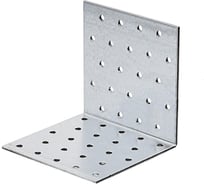 Уголок крепежный равносторонний STARFIX 50x60x60 мм, KUR, белый цинк SMP-25938-1