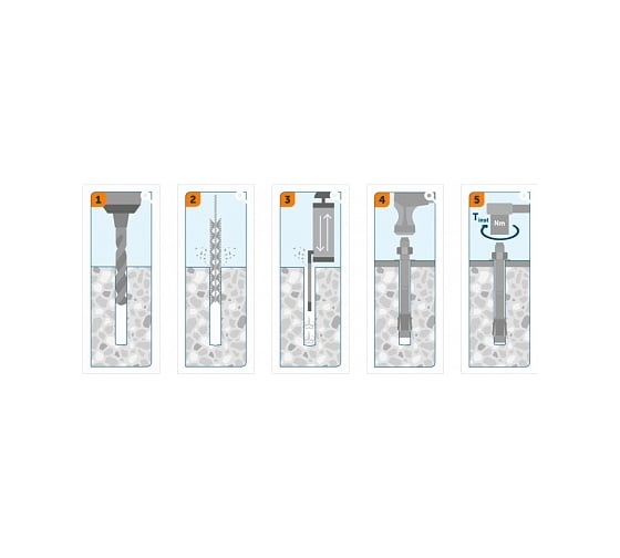 Клиновой анкер SORMAT S-KAH 8/10 HCR L - 72 мм 9640006112