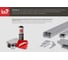 Универсальный профиль Система КМ 36x29x1.5 мм, L1400 мм HD LO28601 UP1400 HD 2