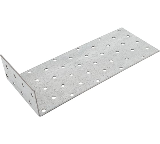 Уголок крепежный анкерный STARFIX 80x200x40 мм, KUL, белый цинк SMP-80636-1