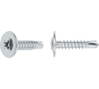 Саморез STARFIX 4.2x51 мм, с прессшайбой, цинк, со сверлом, 5500 шт. SM-50377-5500