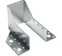 Опора бруса раскрытая STARFIX 51x165x76 мм, OBR Z, белый цинк SMP-62163-1