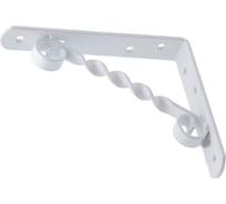 Кронштейн фигурный Дверной Страж 150x125 белый ДС74342