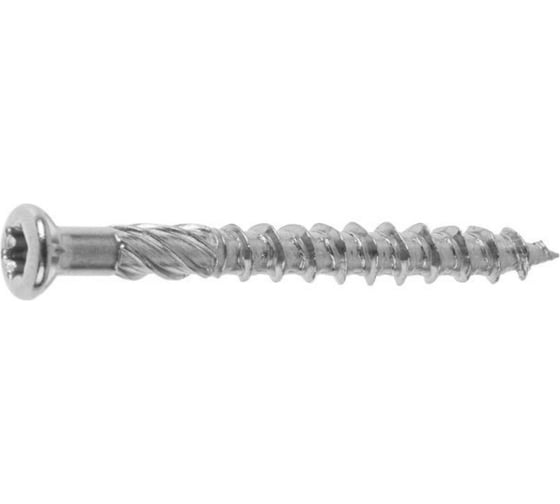 Саморез для террасной доски STARFIX 5.0x50 мм, нерж. сталь (Aisi 410), TORX25, 50 шт. в пласт. конт. SMP1-61287-50