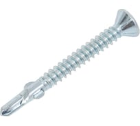 Саморез с крыльчаткой STARFIX 4.8x45 мм, цинк, сверло, 200 шт. в карт. упаковка SMC2-22318-200