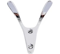 Крючок-вешалка Стандарт 206 CP хром, европакет 15823