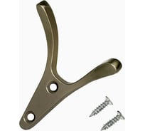 Крючок-вешалка Стандарт 206 SN матовый никель, европакет 15825