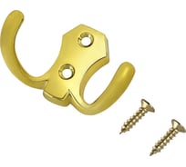 Крючок-вешалка Стандарт 306 B GP золото, европакет 15838