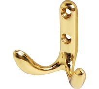 Крючок-вешалка Стандарт 335 GP золото, европакет 15805