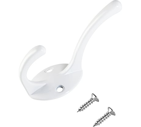 Крючок-вешалка Стандарт 603 WW матовый белый, европакет 15833