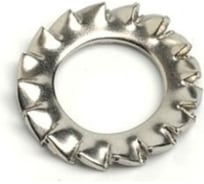 Стопорная шайба ЦКИ DIN6798A M3 нерж. A2 1000 шт 58980
