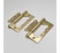 Петля дверная VETTORE FLUSH 100×75×2.5mm SSG Сатинированное Золото, 2шт 20639 1