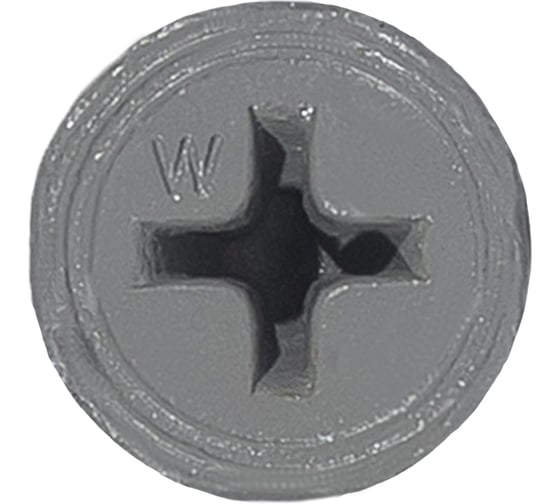 Саморез для облицовочных панелей HARDWEX ТМ HWX2-GE-P9-4.2x50 мм, Phillips №2, GREY E-COAT, 250 5190040932463