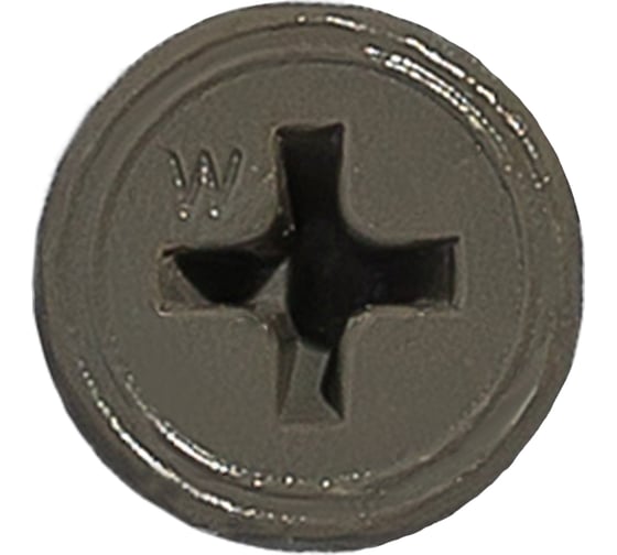 Саморез для облицовочных панелей HARDWEX ТМ HWX2-GE-P9-4.2x32 мм, Phillips №2, GREY E-COAT, 500 5190040932456