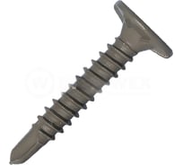 Саморез для облицовочных панелей HARDWEX ТМ HWX2-GG-P5-4.2x25 мм, Phillips №2, GREY E-COAT, 1000 5190040932487