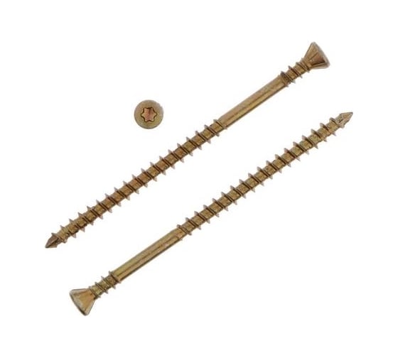 Саморез Gwozdeck для доски пола 4,0x80 T15 упаковка 400 шт 20404080YETXRD0 1